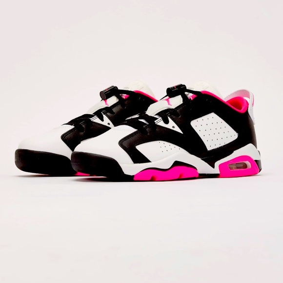 Nike Shoes - 💗🖤 Nike Air Jordan 6 Retro Low Fierce Pink 🖤💗